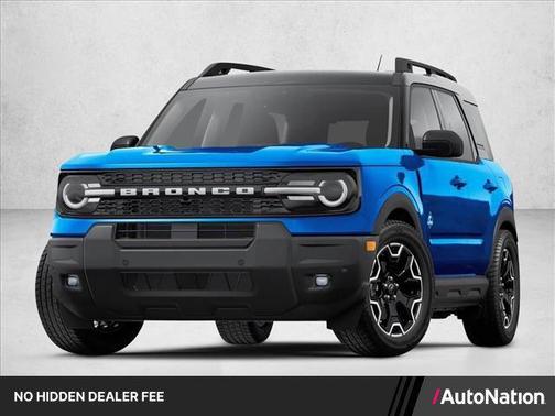 Velocity Blue Metallic 2025 Ford Bronco Sport Outer Banks