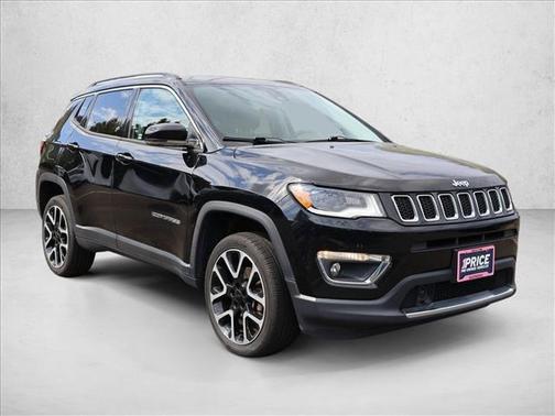 Diamond Black Crystal Pearlcoat 2018 Jeep Compass Limited