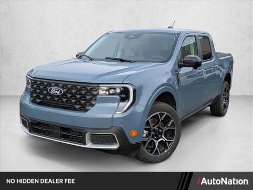 Azure Gray Metallic Tri-Coat 2026 Ford Maverick Lariat