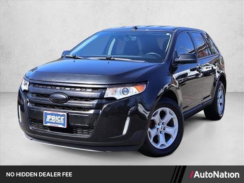 Black 2013 Ford Edge SEL