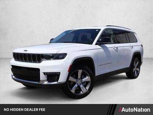 Bright White Clearcoat 2021 Jeep Grand Cherokee L Limited