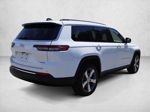 Bright White Clearcoat 2021 Jeep Grand Cherokee L Limited