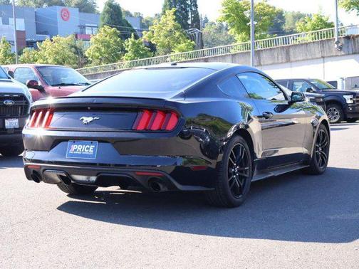 Black 2015 Ford Mustang EcoBoost Premium