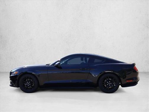 Black 2015 Ford Mustang EcoBoost Premium