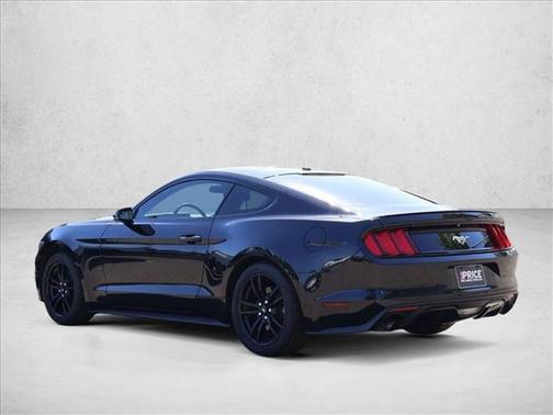 Black 2015 Ford Mustang EcoBoost Premium