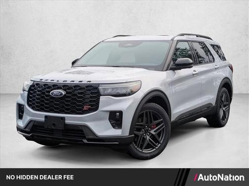 Space White Metallic 2026 Ford Explorer ST