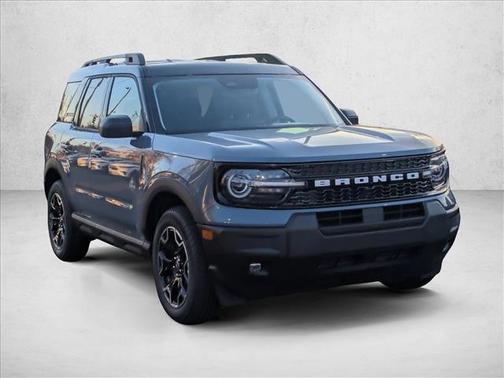 Azure Gray Metallic Tri-Coat 2025 Ford Bronco Sport Outer Banks
