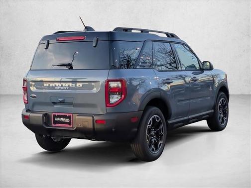 Azure Gray Metallic Tri-Coat 2025 Ford Bronco Sport Outer Banks