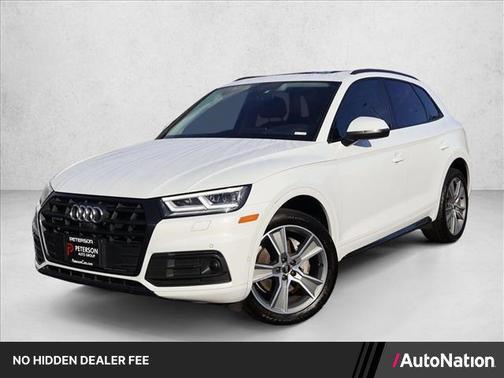 White 2020 Audi Q5 45 Prestige