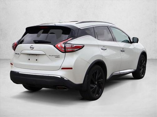 Pearl White 2017 Nissan Murano Platinum