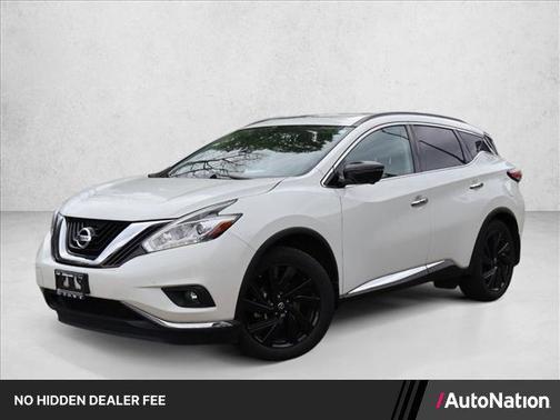 Pearl White 2017 Nissan Murano Platinum