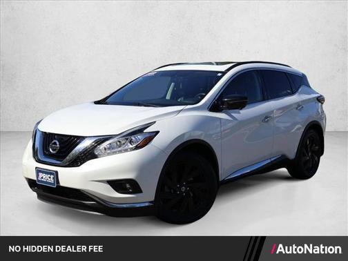 Pearl White 2017 Nissan Murano Platinum