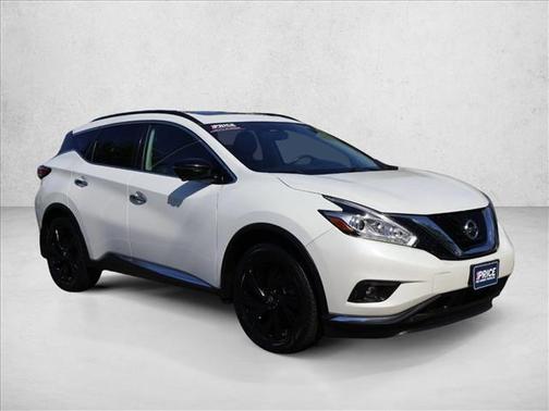 Pearl White 2017 Nissan Murano Platinum