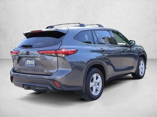 Magnetic Gray Metallic 2022 Toyota Highlander LE