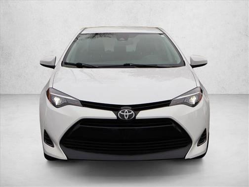 Super White 2017 Toyota Corolla LE