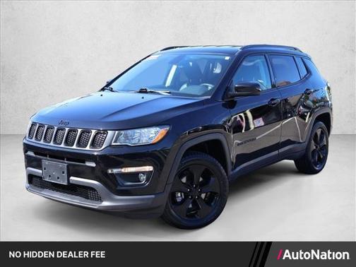Diamond Black Crystal Pearlcoat 2020 Jeep Compass Latitude