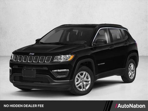 Diamond Black Crystal Pearlcoat 2020 Jeep Compass Latitude