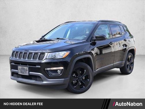 Diamond Black Crystal Pearlcoat 2020 Jeep Compass Latitude
