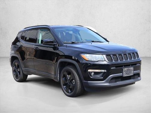Diamond Black Crystal Pearlcoat 2020 Jeep Compass Latitude