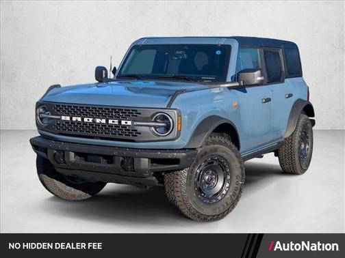 Azure Gray Metallic Tri-Coat 2025 Ford Bronco Badlands