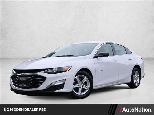 Summit White 2023 Chevrolet Malibu 1LS