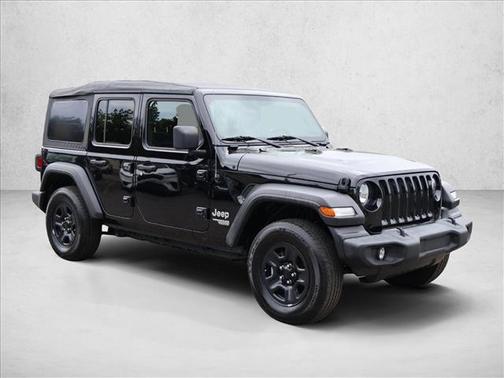 Black Clearcoat 2020 Jeep Wrangler Unlimited Sport