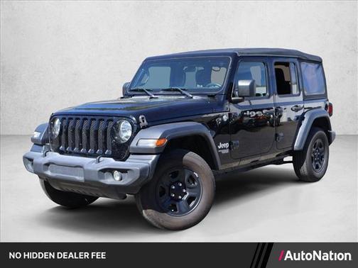 Black Clearcoat 2020 Jeep Wrangler Unlimited Sport