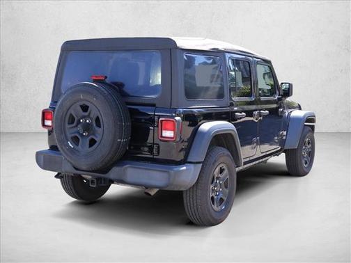 Black Clearcoat 2020 Jeep Wrangler Unlimited Sport