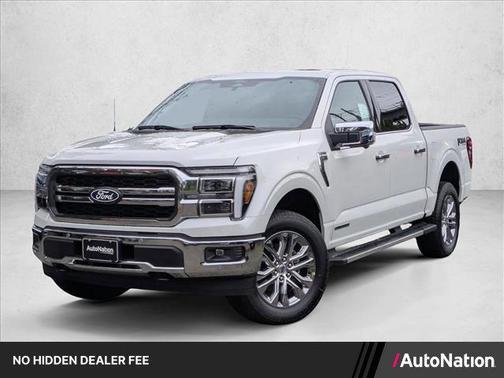 Star White Metallic Tri-Coat 2025 Ford F-150 Lariat