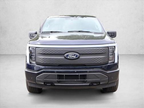 Agate Black Metallic 2025 Ford F-150 Lightning LARIAT