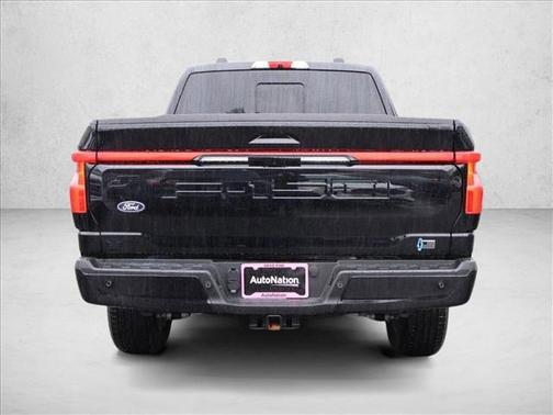 Agate Black Metallic 2025 Ford F-150 Lightning LARIAT