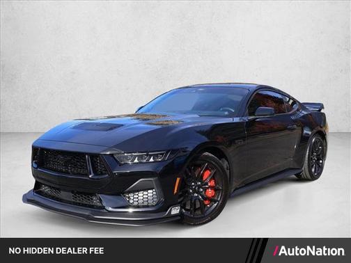 Shadow Black 2025 Ford Mustang GT Premium
