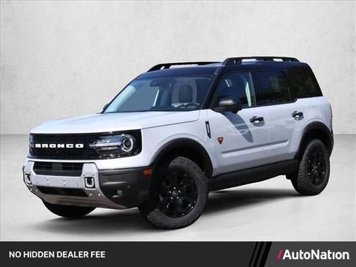 Space White Metallic 2026 Ford Bronco Sport Badlands