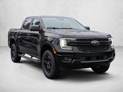 Shadow Black 2025 Ford Ranger XLT