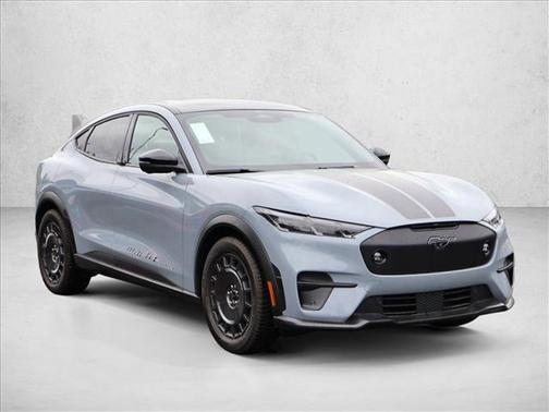 Glacier Gray Metallic TriCoat 2025 Ford Mustang Mach-E GT