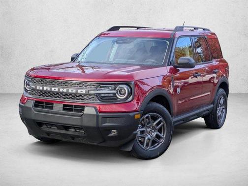 Ruby Red Metallic Tinted Clearcoat 2025 Ford Bronco Sport Big Bend