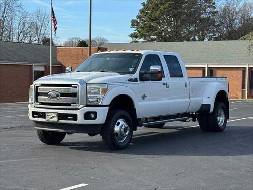 WHITE PLATINUM MET TRI-COAT 2013 Ford F-350 Platinum Truck