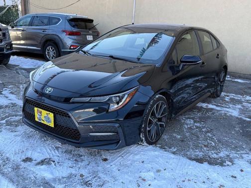 Black Sand Pearl 2020 Toyota Corolla XSE