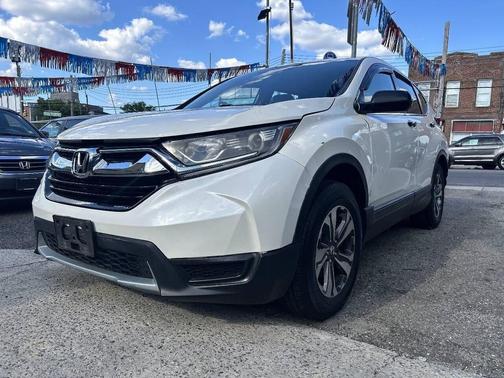 White Diamond Pearl 2018 Honda CR-V LX
