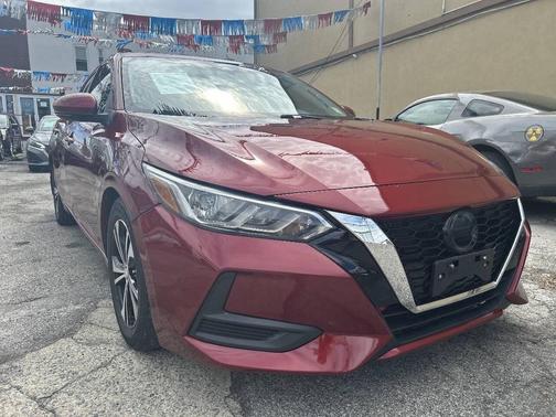 Scarlet Ember Tintcoat 2020 Nissan Sentra SV