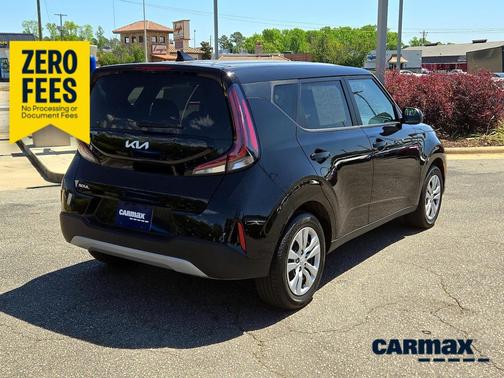 Black 2023 Kia Soul LX