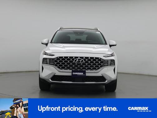 White 2023 Hyundai SANTA FE HEV Limited