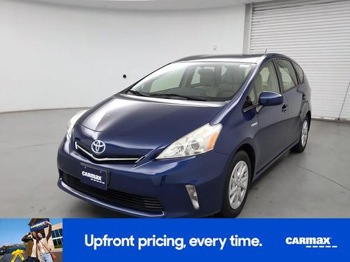 Blue 2014 Toyota Prius v Two
