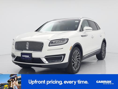 White 2020 Lincoln Nautilus Reserve
