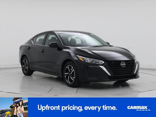 Black 2024 Nissan Sentra SV