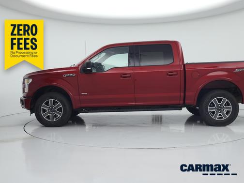 Burgundy 2016 Ford F-150 XLT