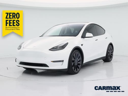 White 2023 Tesla Model Y Performance