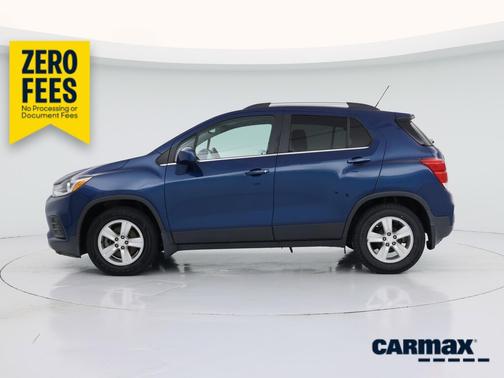 Blue 2019 Chevrolet Trax LT