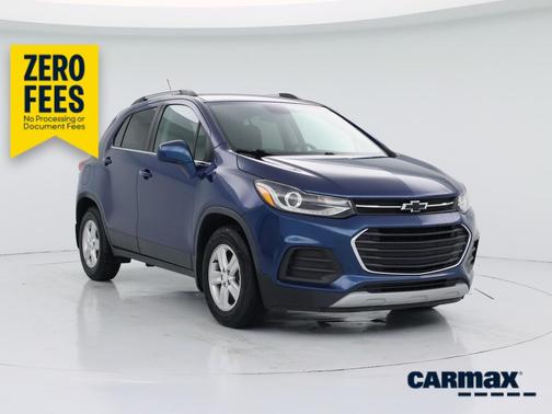Blue 2019 Chevrolet Trax LT