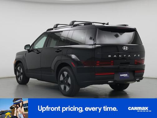 Black 2025 Hyundai SANTA FE HEV SEL
